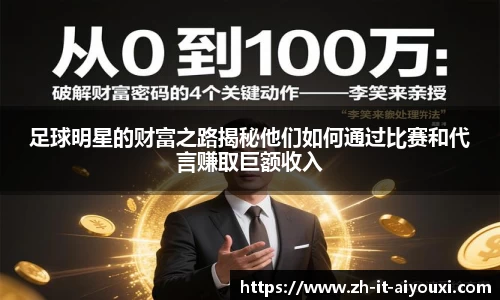 足球明星的财富之路揭秘他们如何通过比赛和代言赚取巨额收入